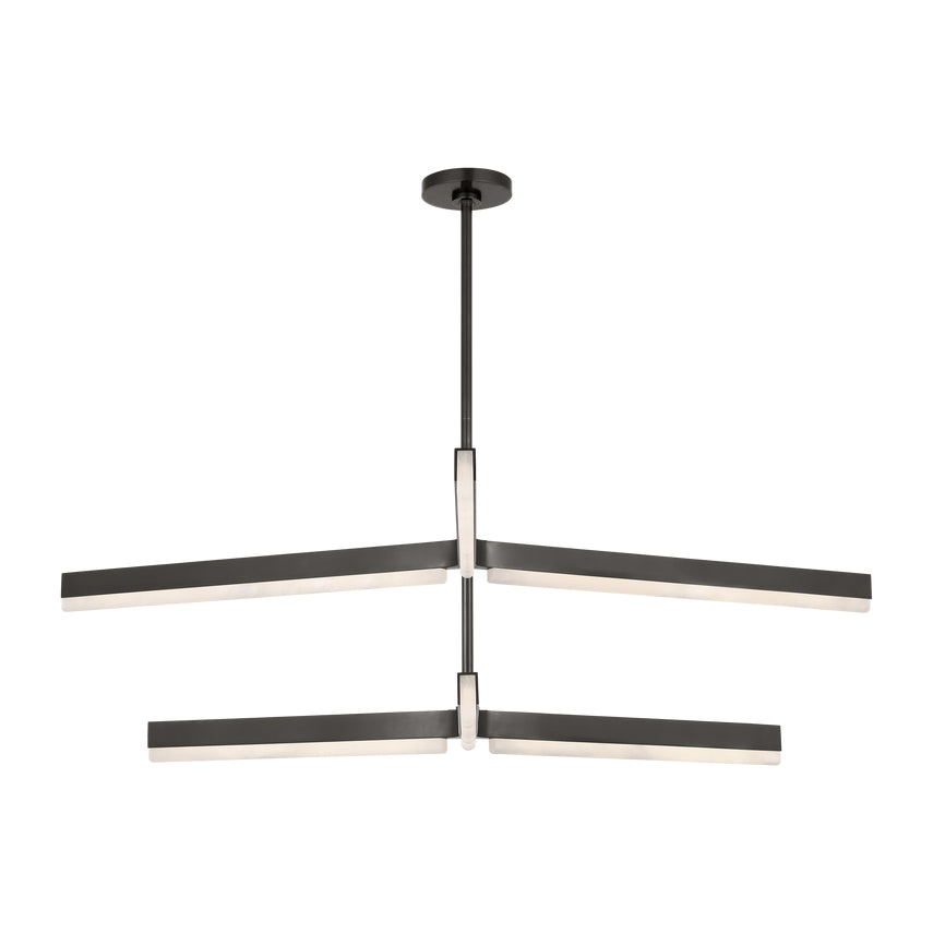 Linea 56In Alabaster LED Chandelier by Visual & Comfort & Co