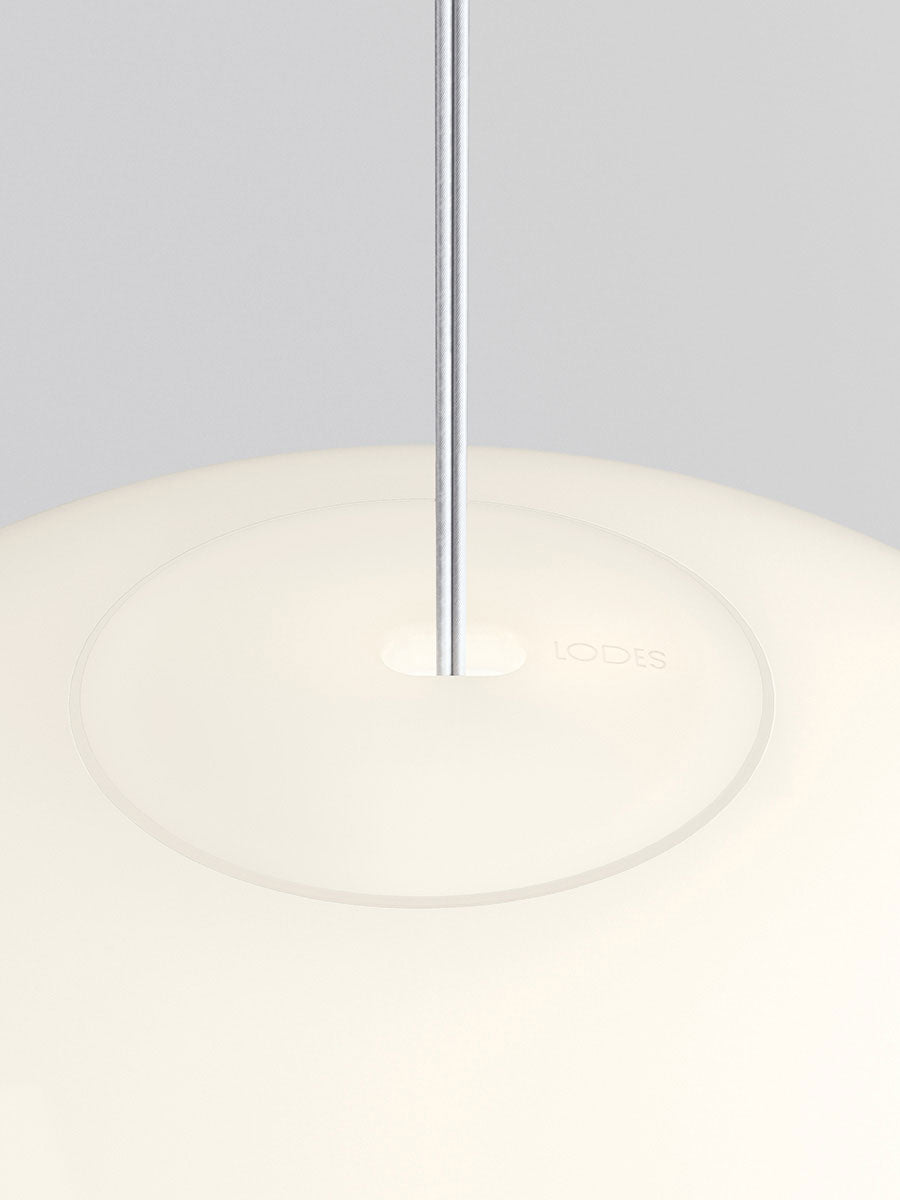 Luxury Italian pendant lighting with handcrafted blown glass globes