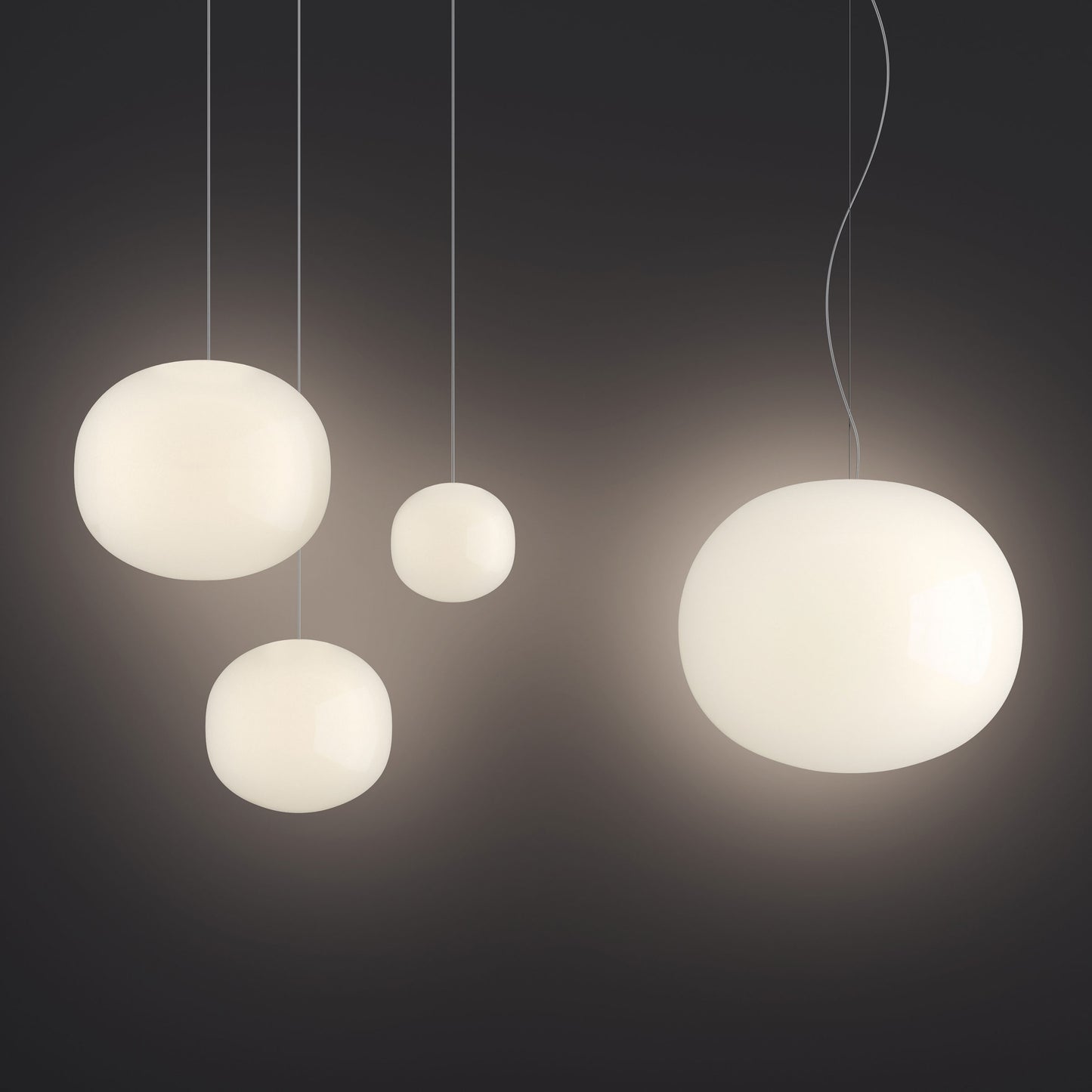 Designer cluster pendant for hotel lobby and hospitality spaces