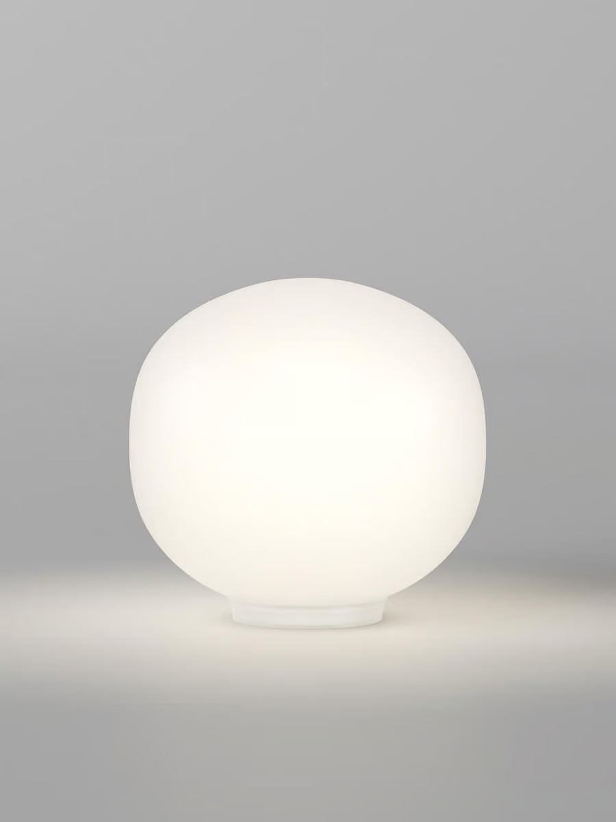 Modern Lodes Volum blown glass table lamp for contemporary interiors