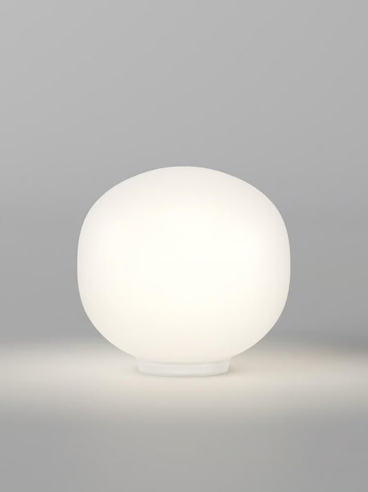 Modern Lodes Volum blown glass table lamp for contemporary interiors