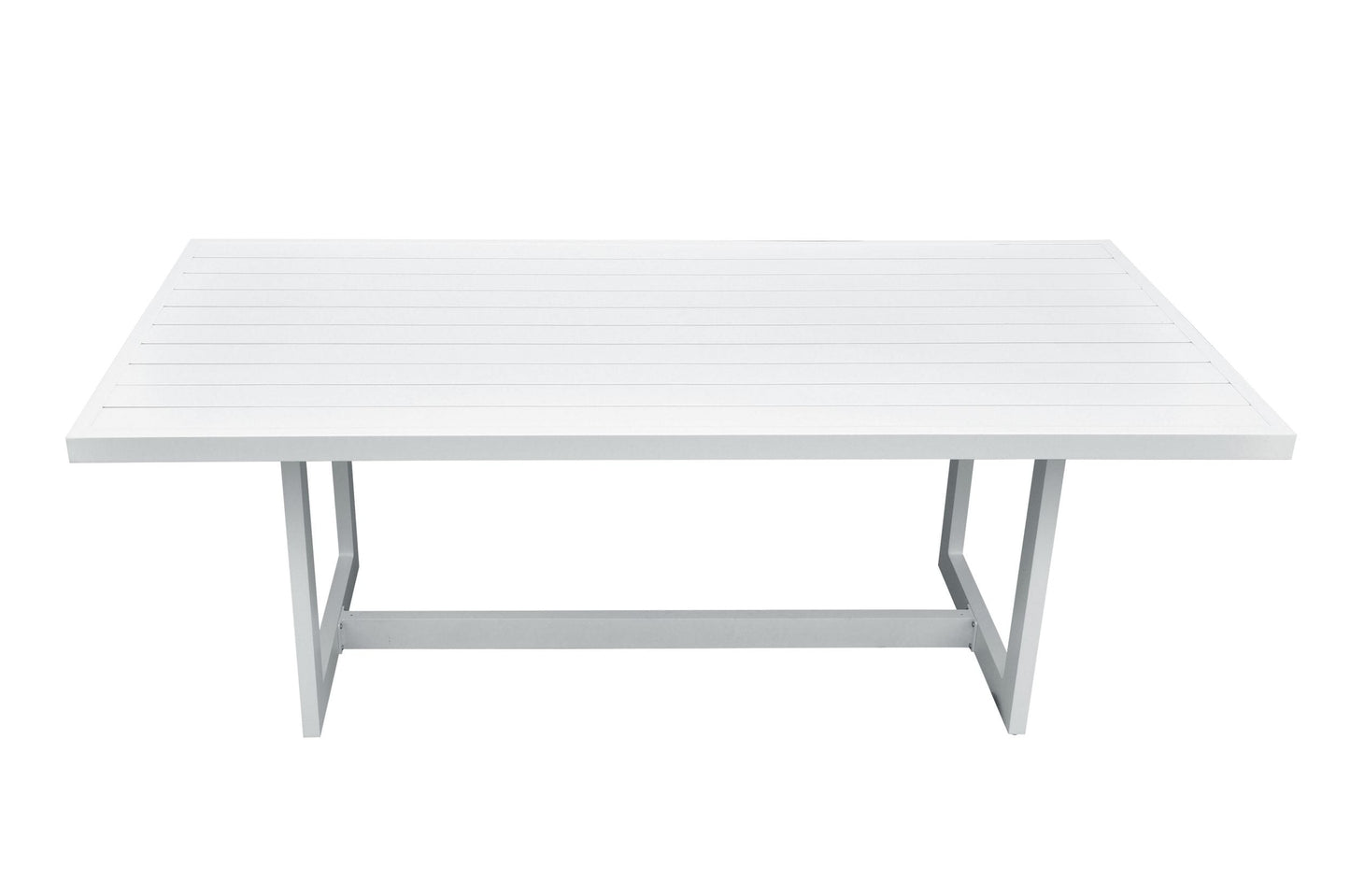 Renava Wake Modern White Outdoor Dining Table