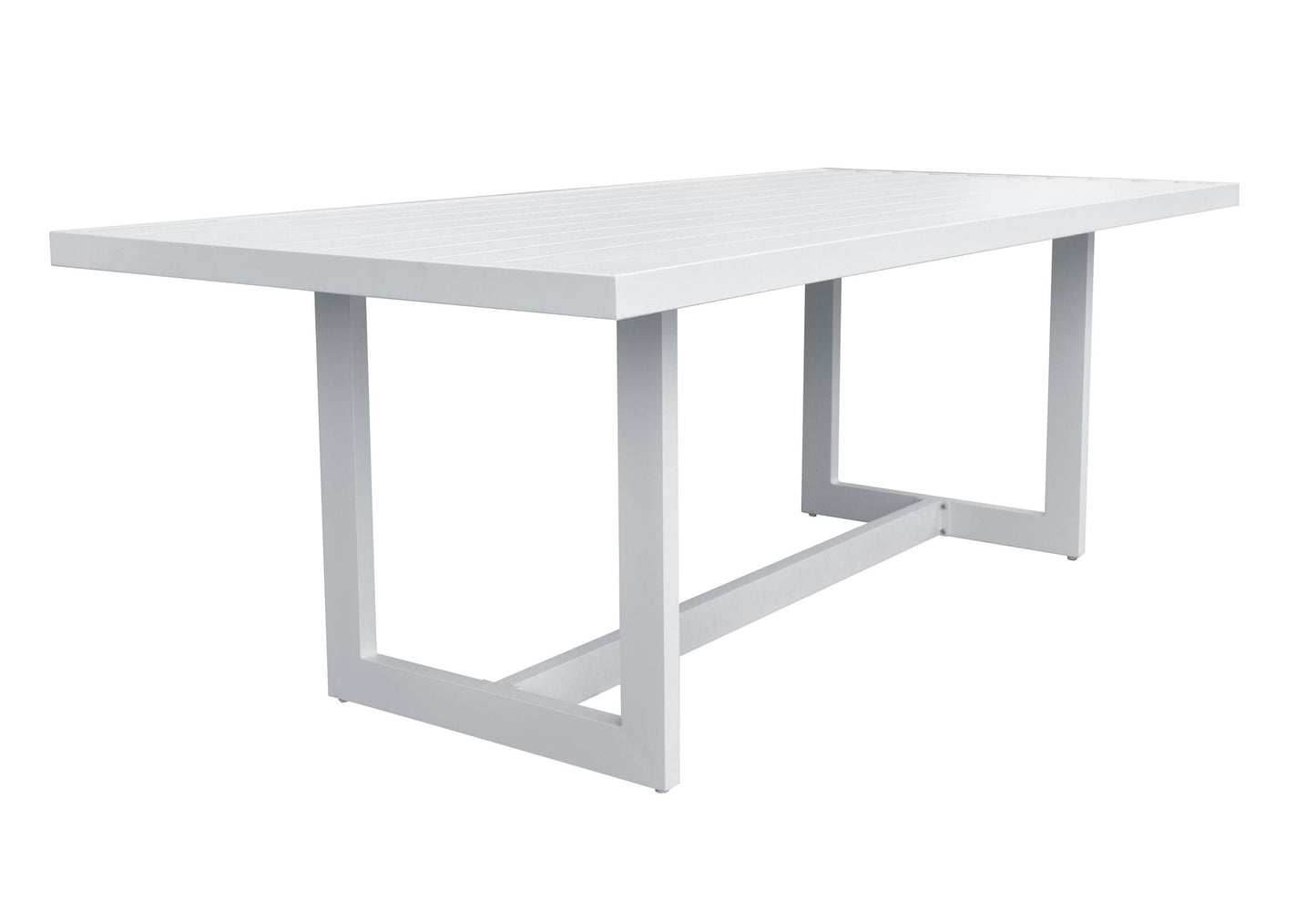 Renava Wake Modern White Outdoor Dining Table