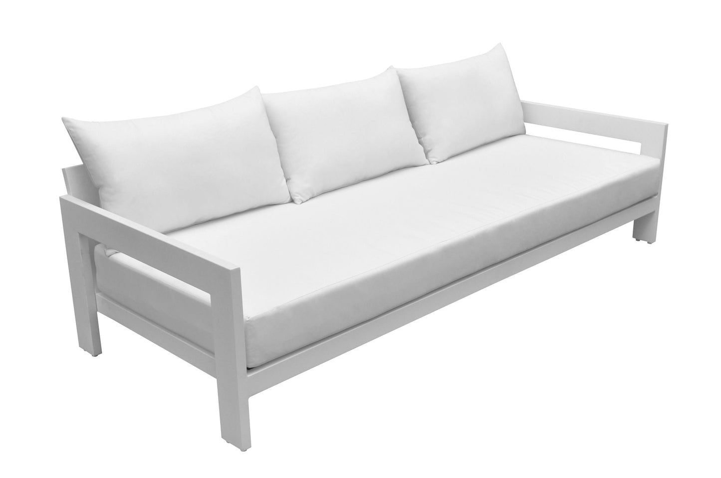 Renava Wake Modern White Outdoor Sofa