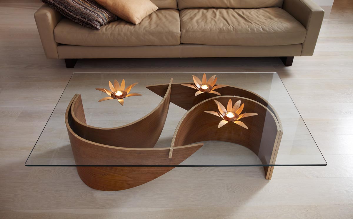 Wave Coffee Table by MacMaster Design England