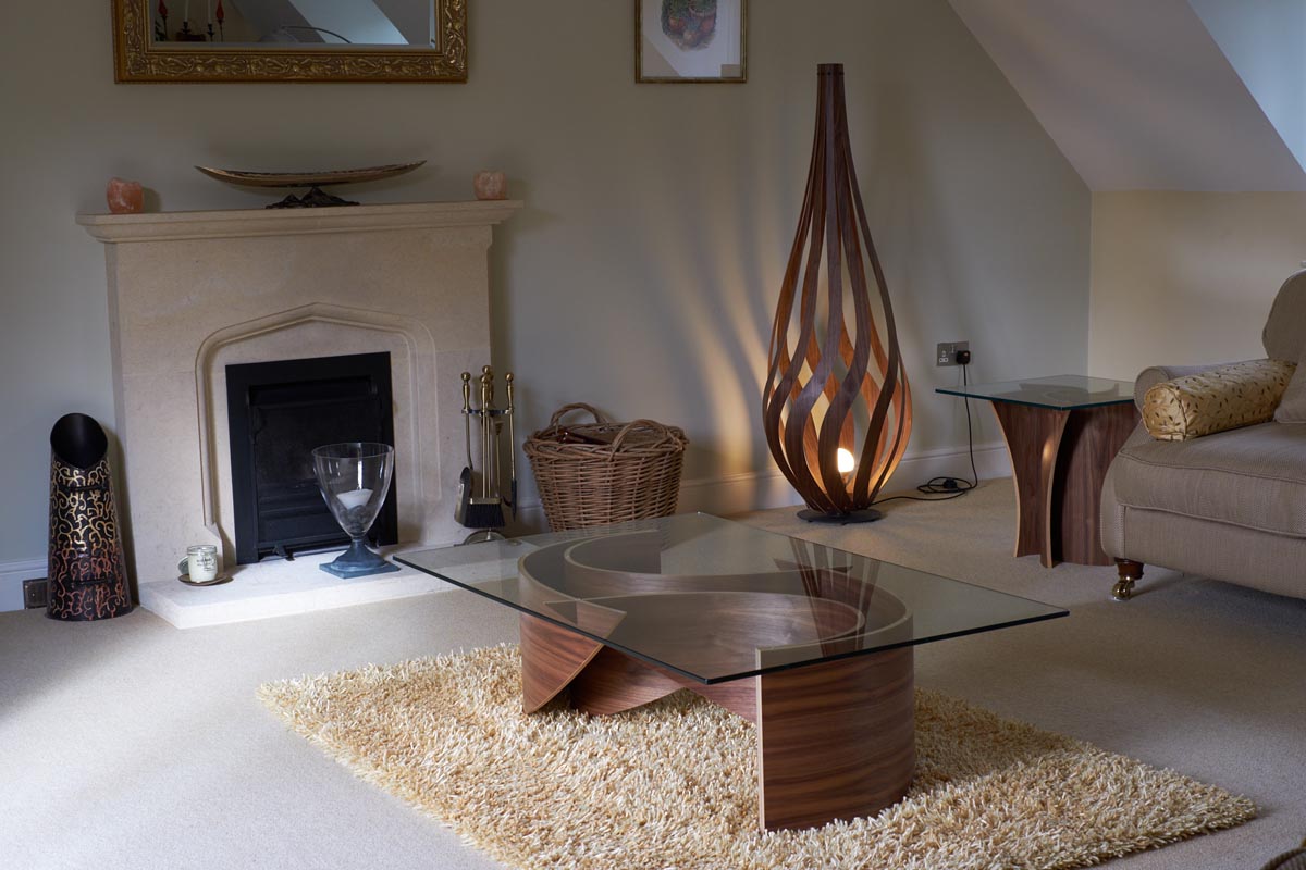 Wave Coffee Table by MacMaster Design England