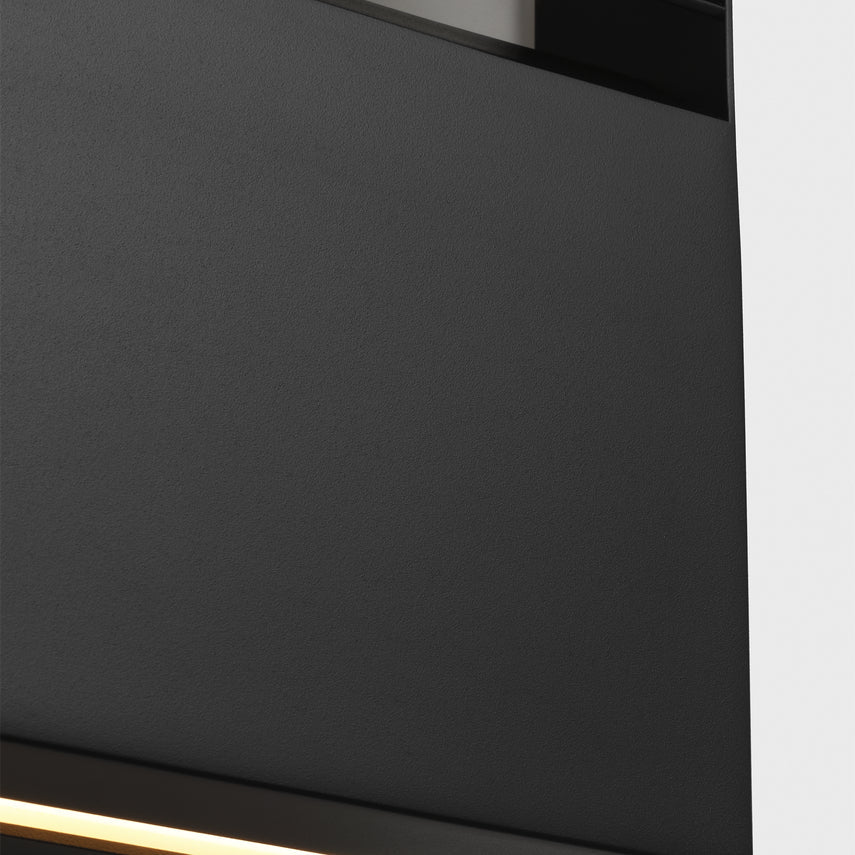 Lamel 11In Black LED Outdoor Wall Light Kelly Wearstler by Visual & Comfort & Co