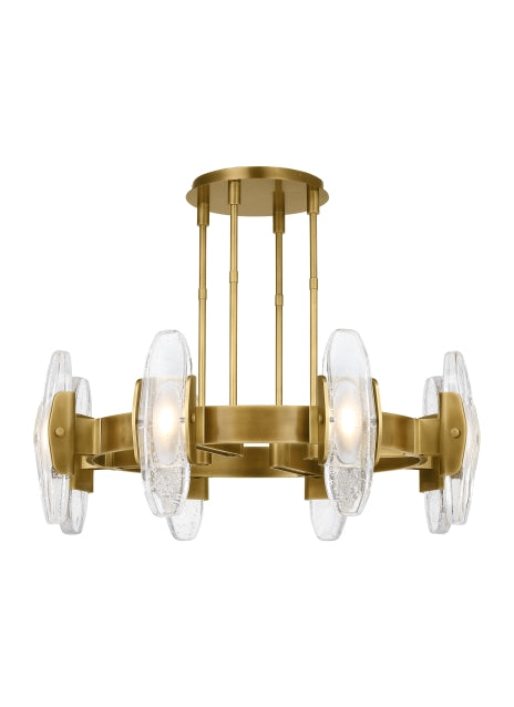 Visual Comfort Wythe 8 Light Chandelier Large 
