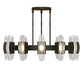Visual Comfort Wythe 12 Light Modern Brass Bronze Chandelier 