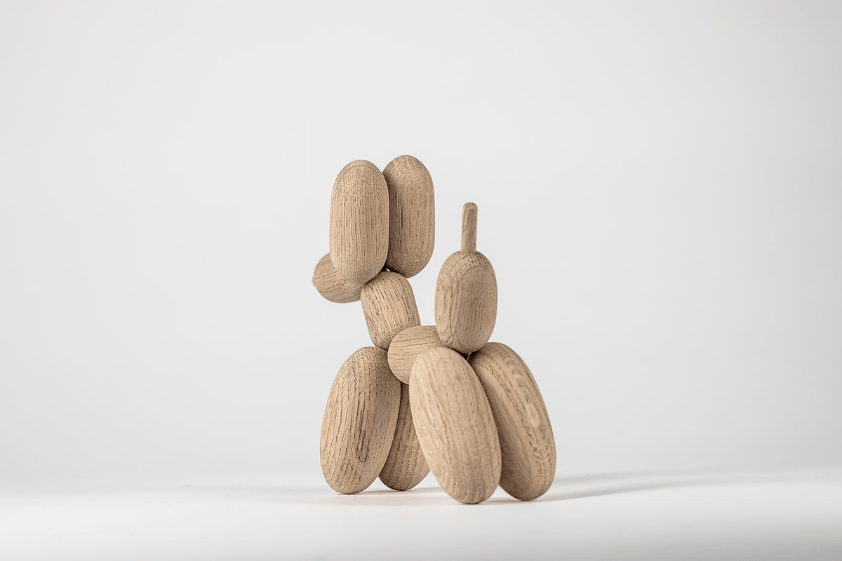 Boyhood Ballon d’Og wooden figure in oak, Small (image 17)