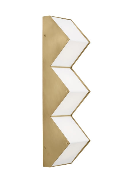 Visual Comfort Zig Zag 18 Inch Led Wall Sconce Tech Lighting 