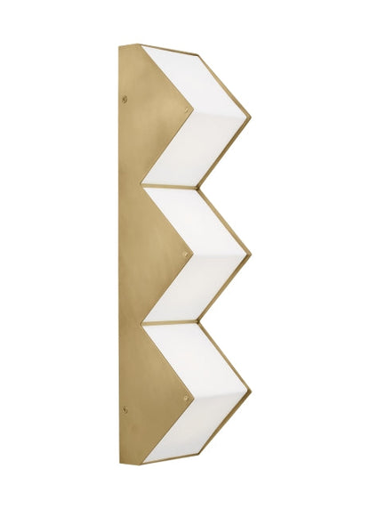Visual Comfort Zig Zag 18 Inch Led Wall Sconce Tech Lighting 