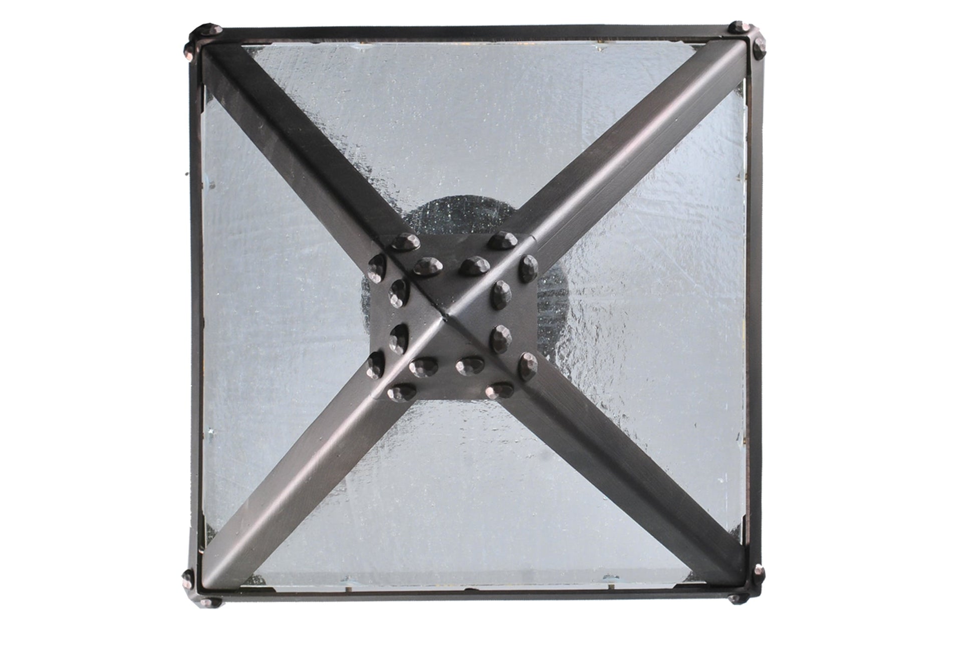 14" Square Pyramid Inverted Pendant by 2nd Ave Lighting
