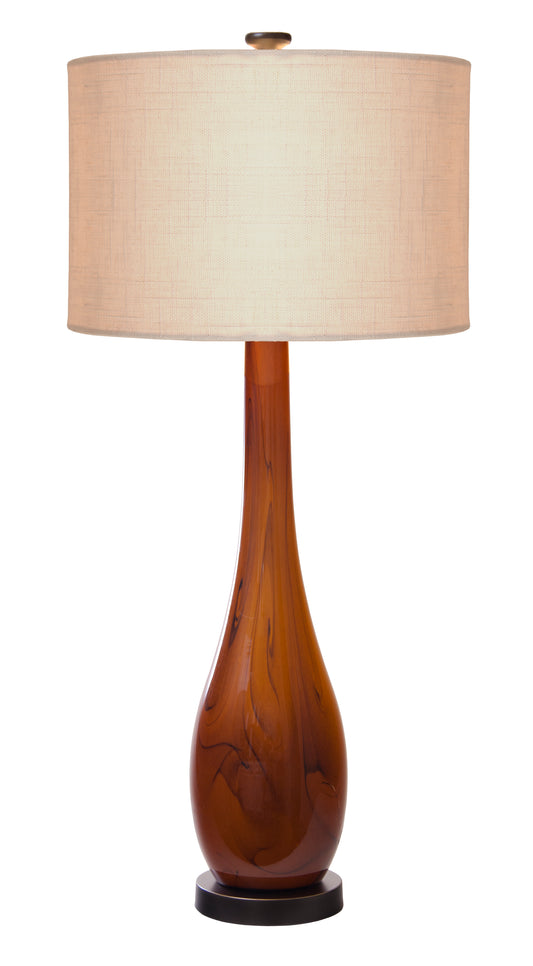 Thumprints Burlwood Table Lamp 1114-C11-2081