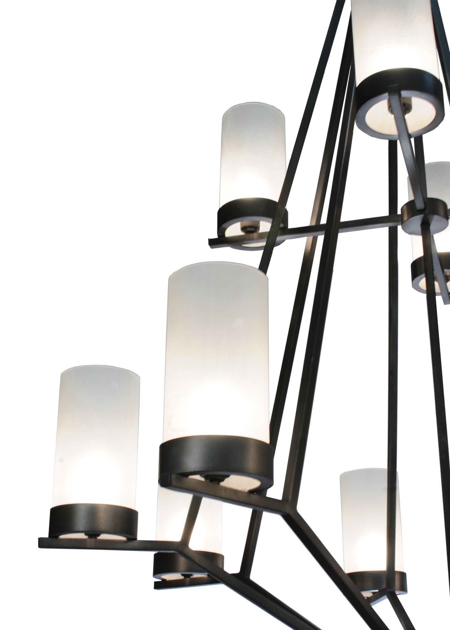 60" Galen 12-Light Two Tier Chandelier by 2nd Ave Lighting