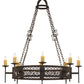 48" Toscano 8-Light Chandelier by 2nd Ave Lighting