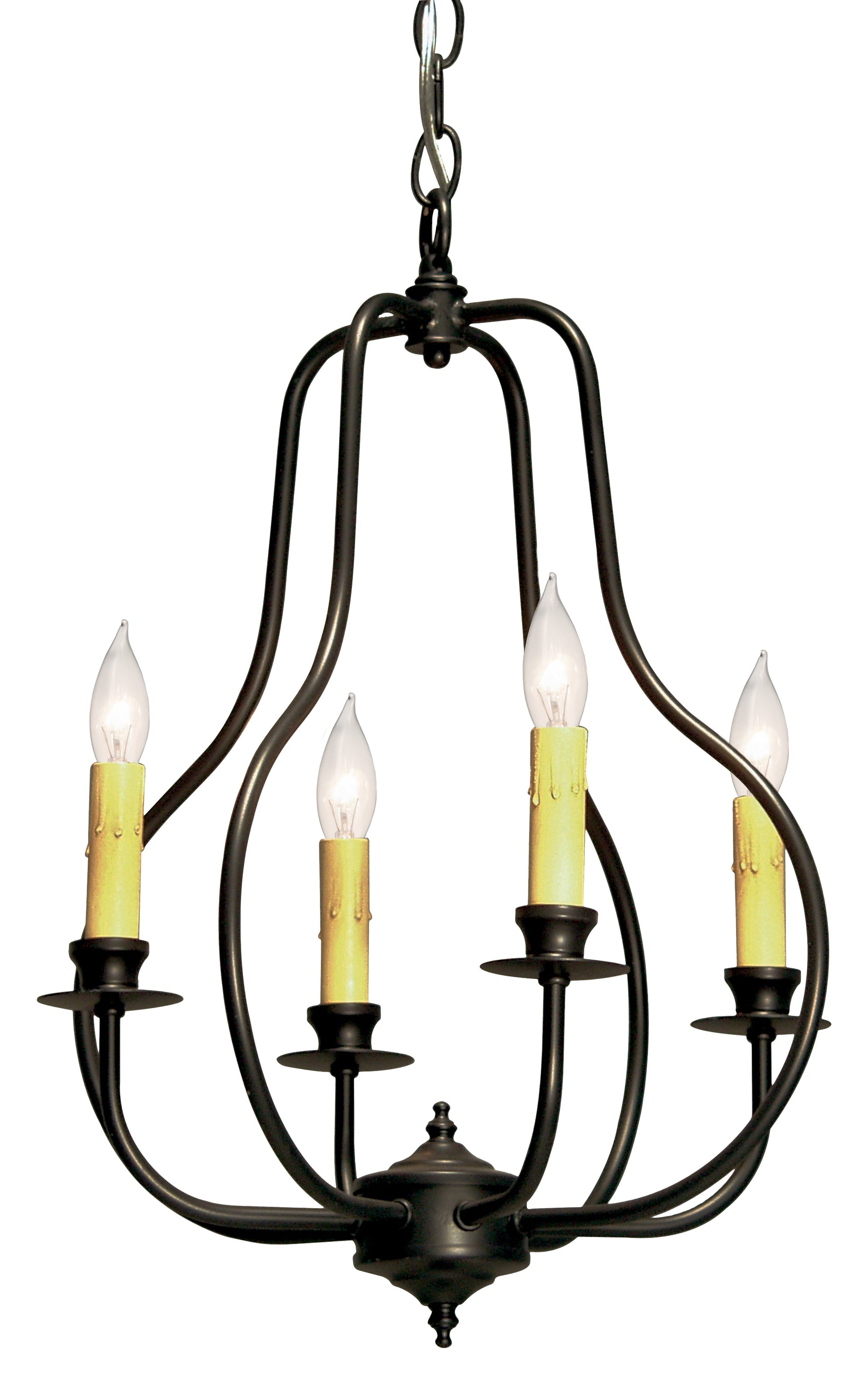 15" Epare 4-Light Chandelier by 2nd Ave Lighting