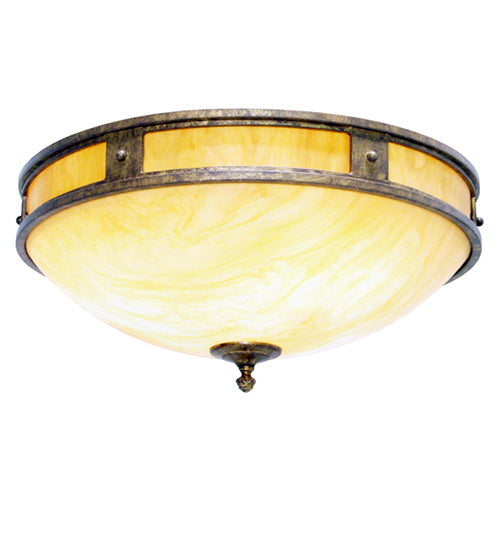 24" Capella Flushmount by 2nd Ave Lighting