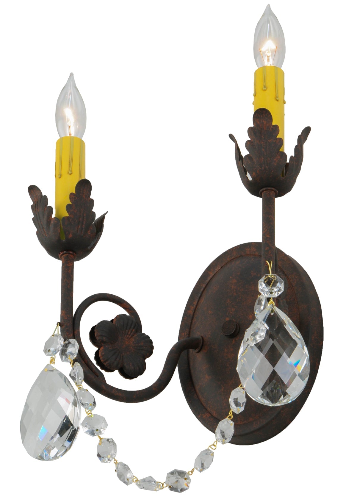 10" Antonia 2-Light Wall Sconce by 2nd Ave Lighting