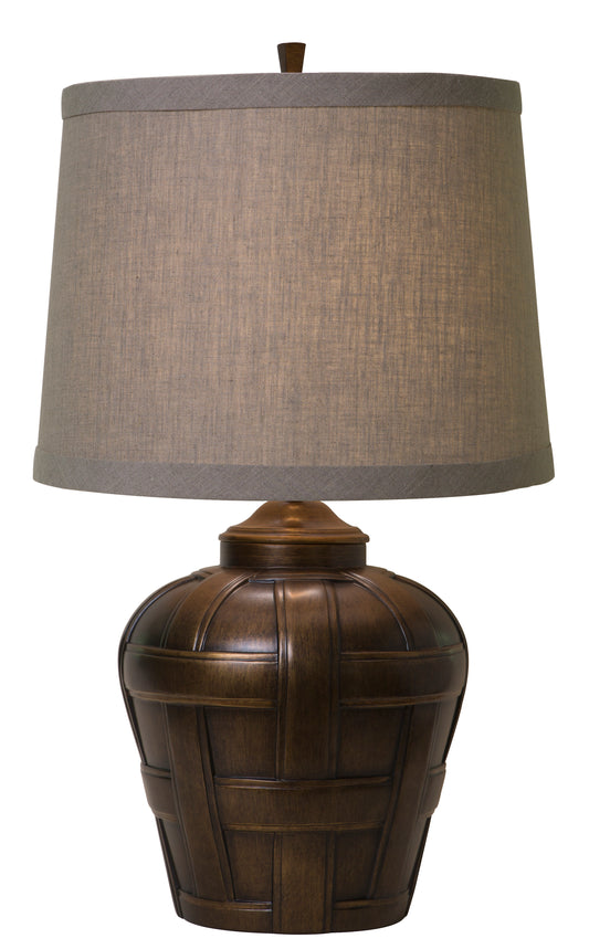 Thumprints Ashbury Tan Table Lamp 1176-ASL-2129