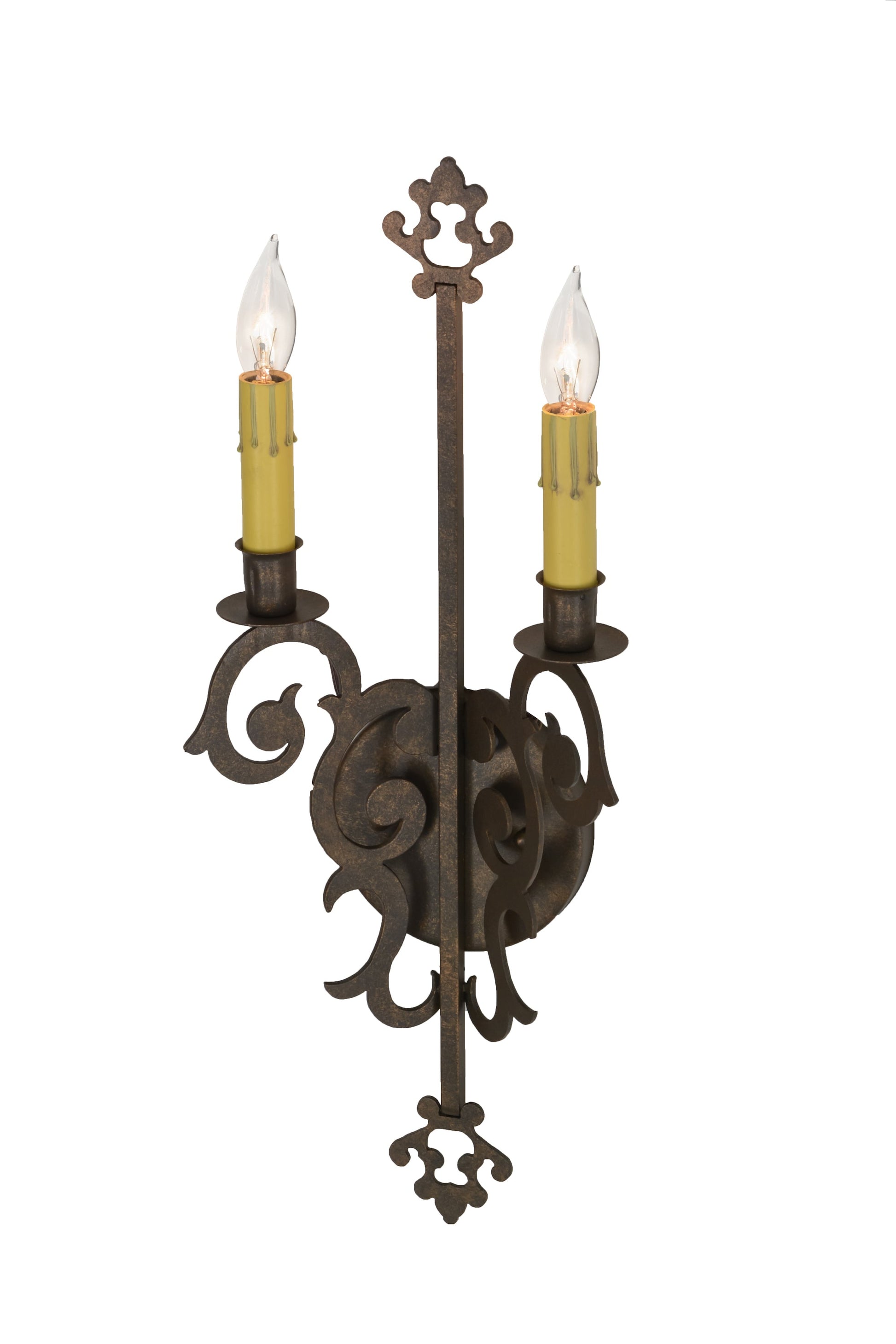 8" Aneila 2-Light Wall Sconce by 2nd Ave Lighting