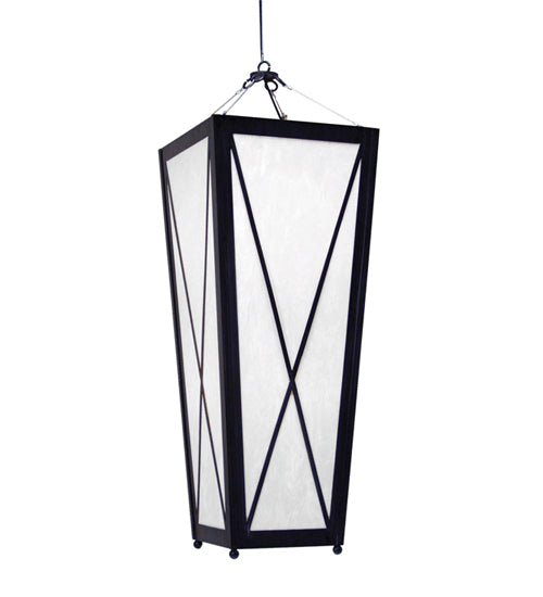 18" Square Eures Pendant by 2nd Ave Lighting