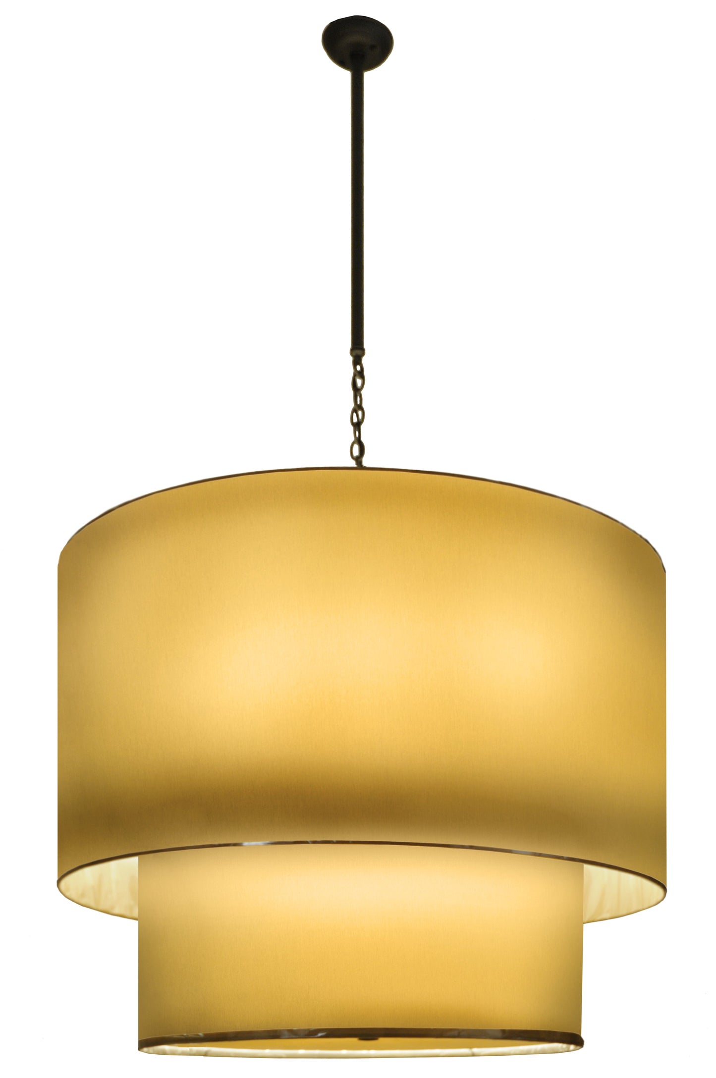 42" Cilindro 2 Tier #54 Toast Pendant by 2nd Ave Lighting