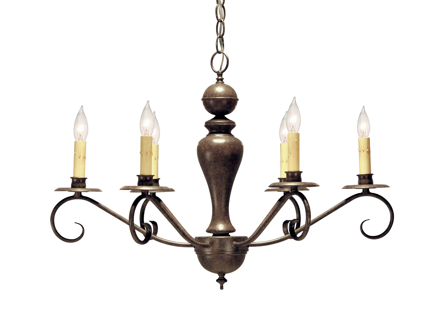 28" Emory 6-Light Chandelier by 2nd Ave Lighting