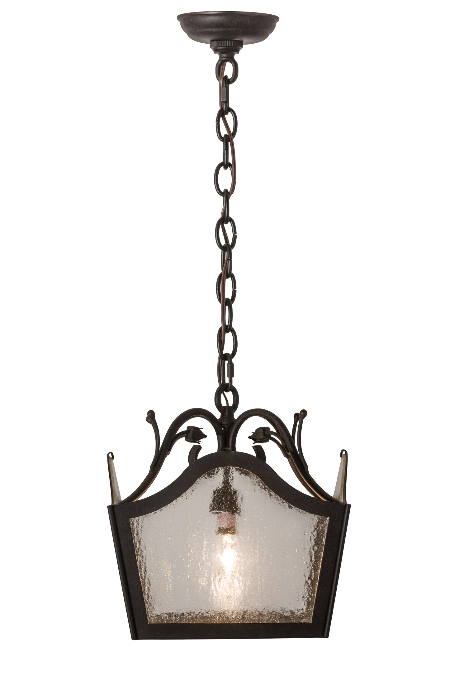 12" Square Terena Pendant by 2nd Ave Lighting