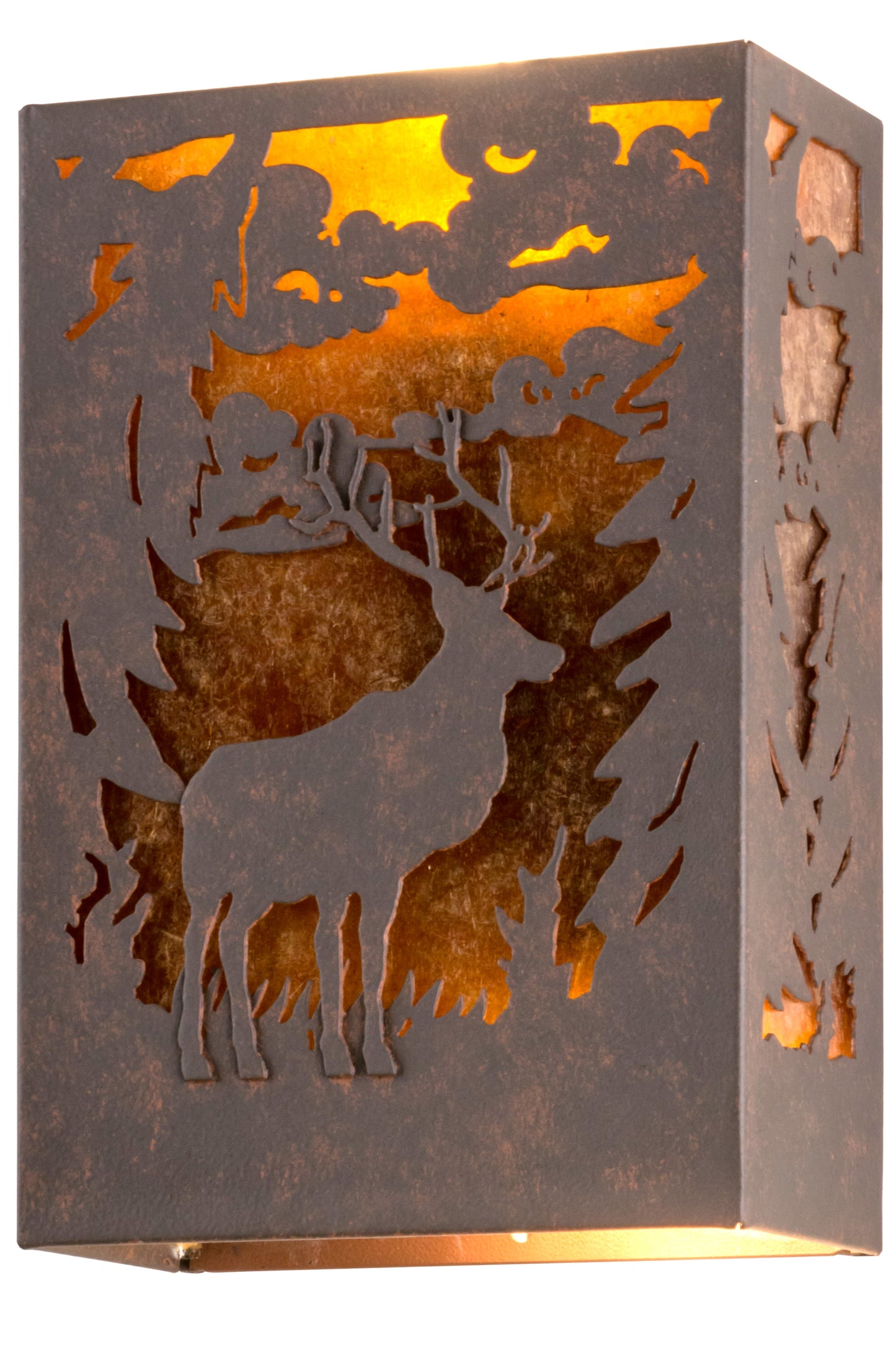 10" Deer Wall Sconce by 2nd Ave Lighting