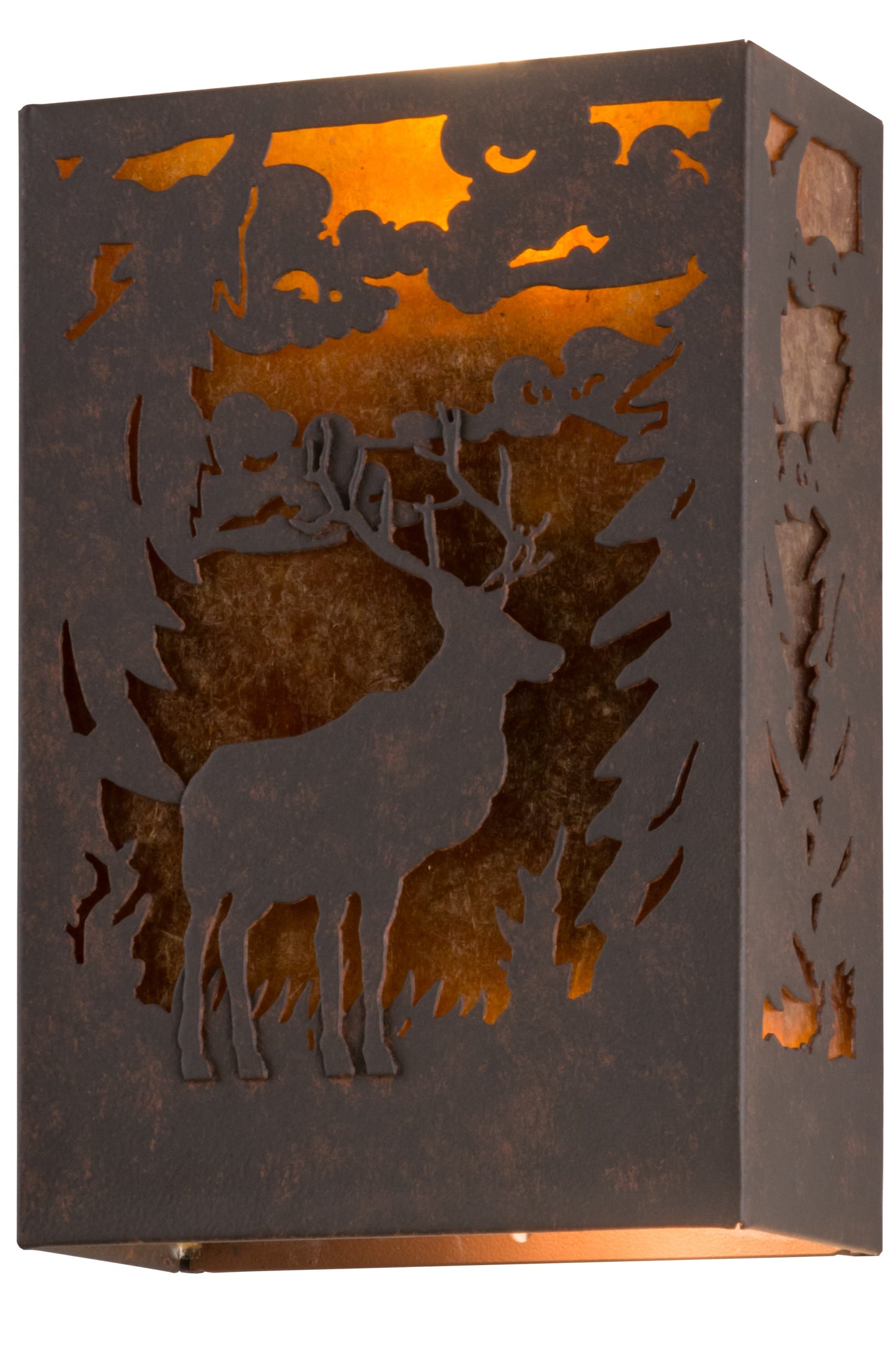 10" Deer Wall Sconce by 2nd Ave Lighting