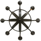 42" Barrel Stave Metallo 8-Light Chandelier by 2nd Ave Lighting