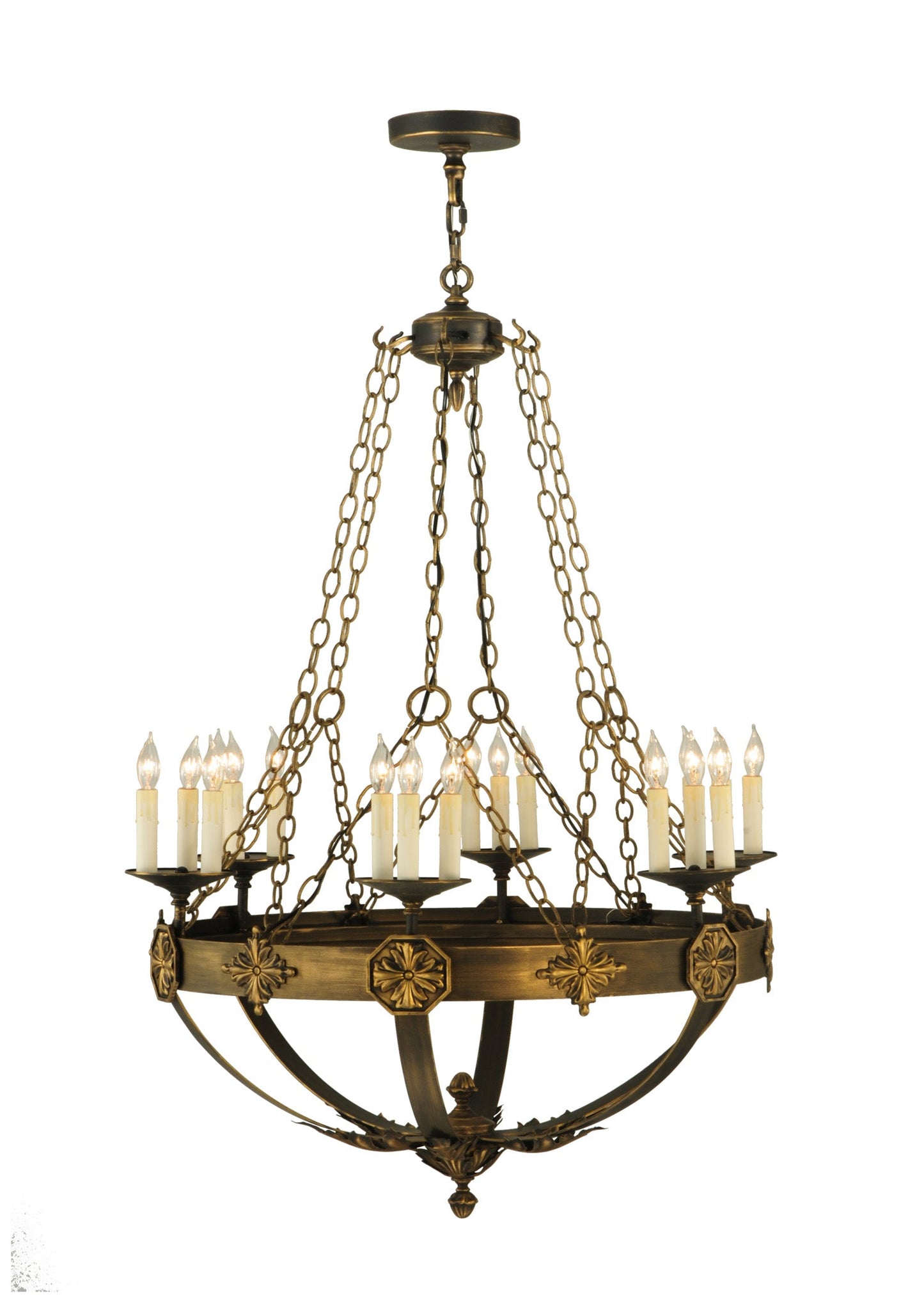 32" Neapolis 18-Light Chandelier by 2nd Ave Lighting