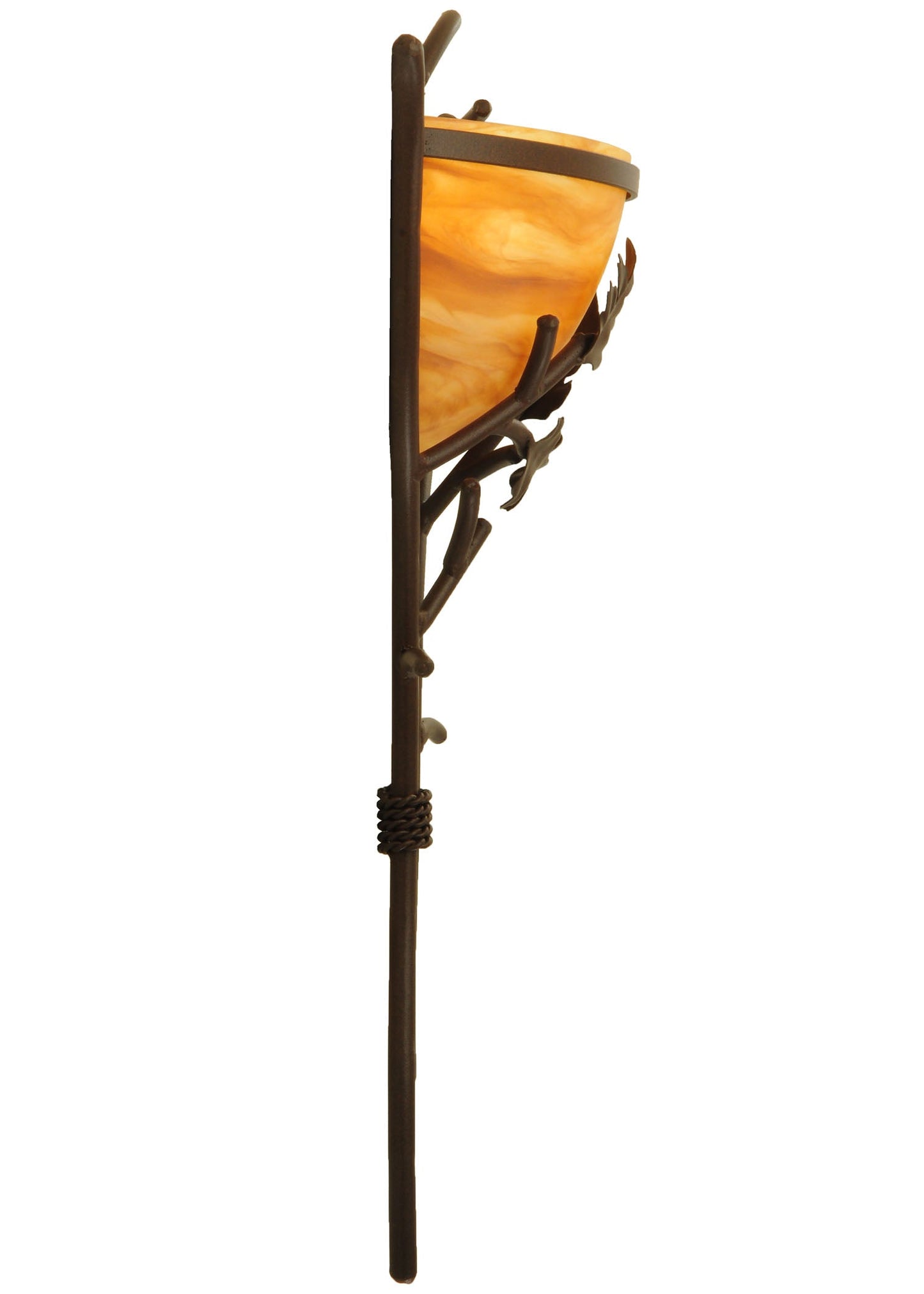 15.25" Oak Branch Wall Sconce by 2nd Ave Lighting