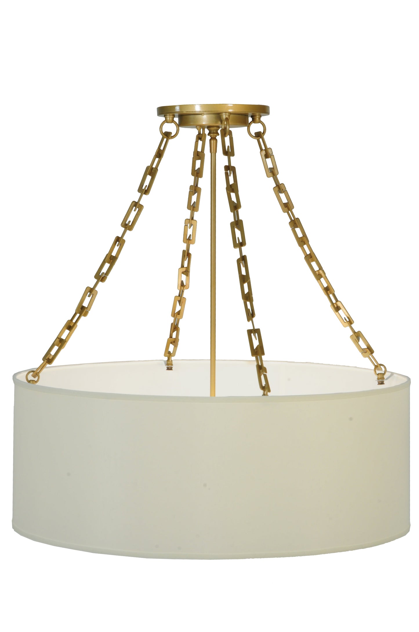 28" Cilindro Eggshell Pendant by 2nd Ave Lighting