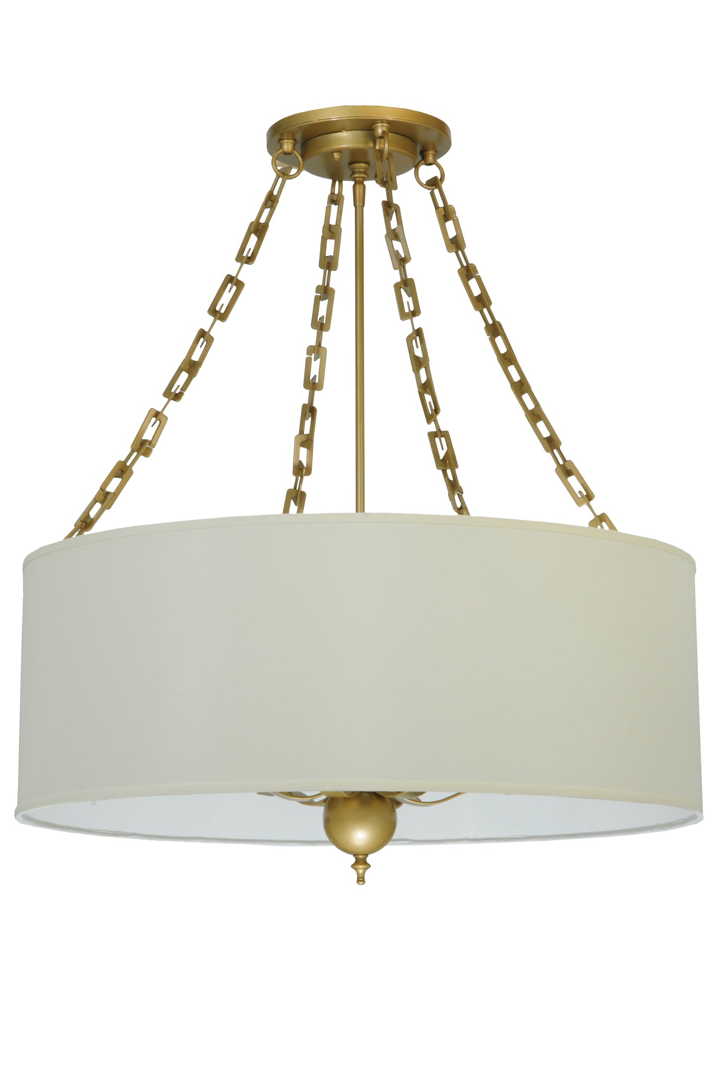 28" Cilindro Eggshell Pendant by 2nd Ave Lighting