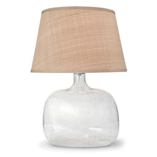 Regina Andrew Seeded Oval Glass Table Lamp