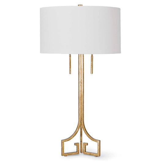 Regina Andrew Le Chic Table Lamp in Antique Gold Leaf