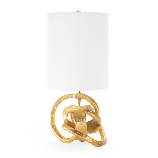 Regina Andrew Mini Knot Lamp in Soft Gold