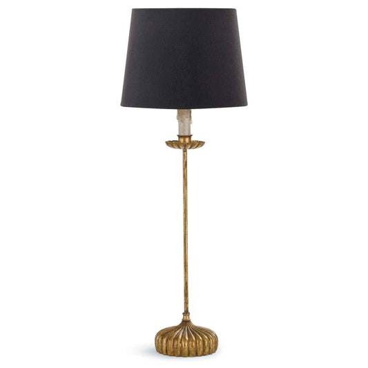 Regina Andrew Clove Stem Buffet Table Lamp With Black Shade