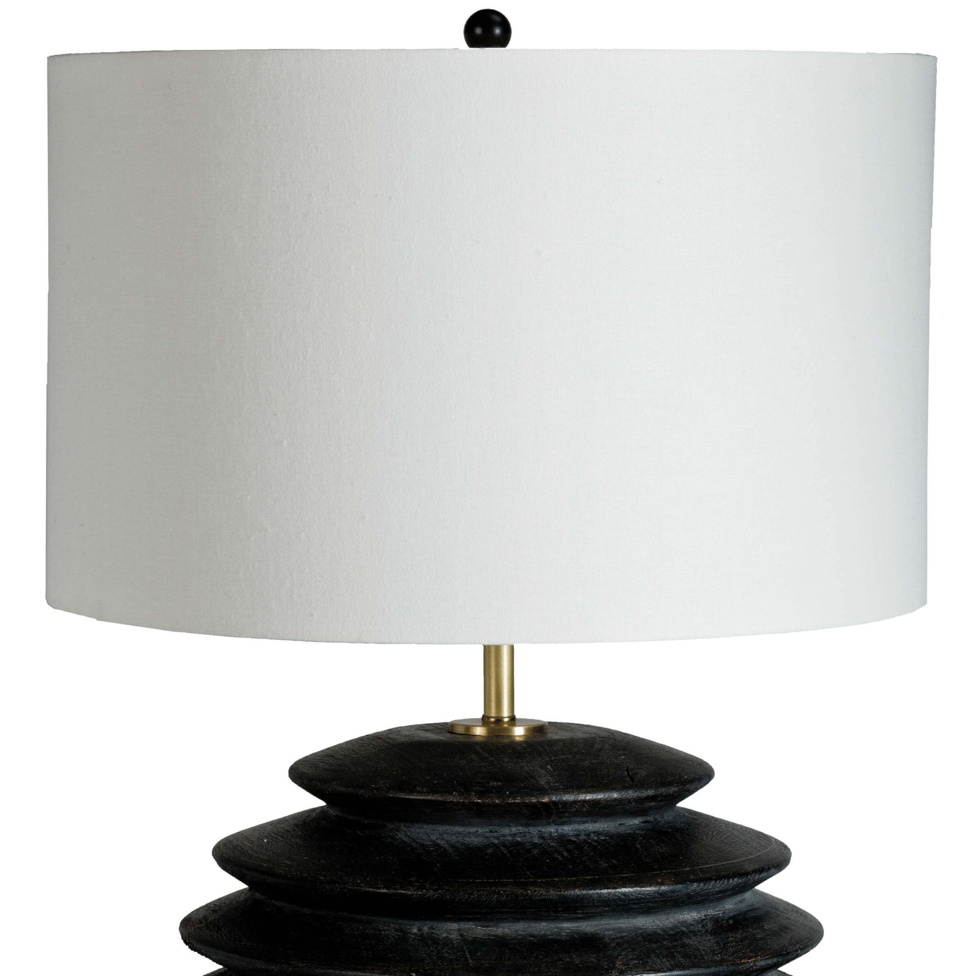 Coastal Living Accordion Table Lamp Round in Ebony