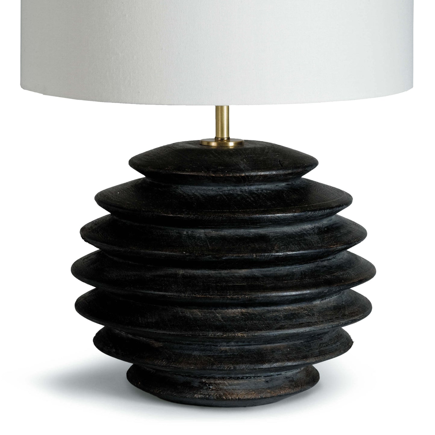 Coastal Living Accordion Table Lamp Round in Ebony