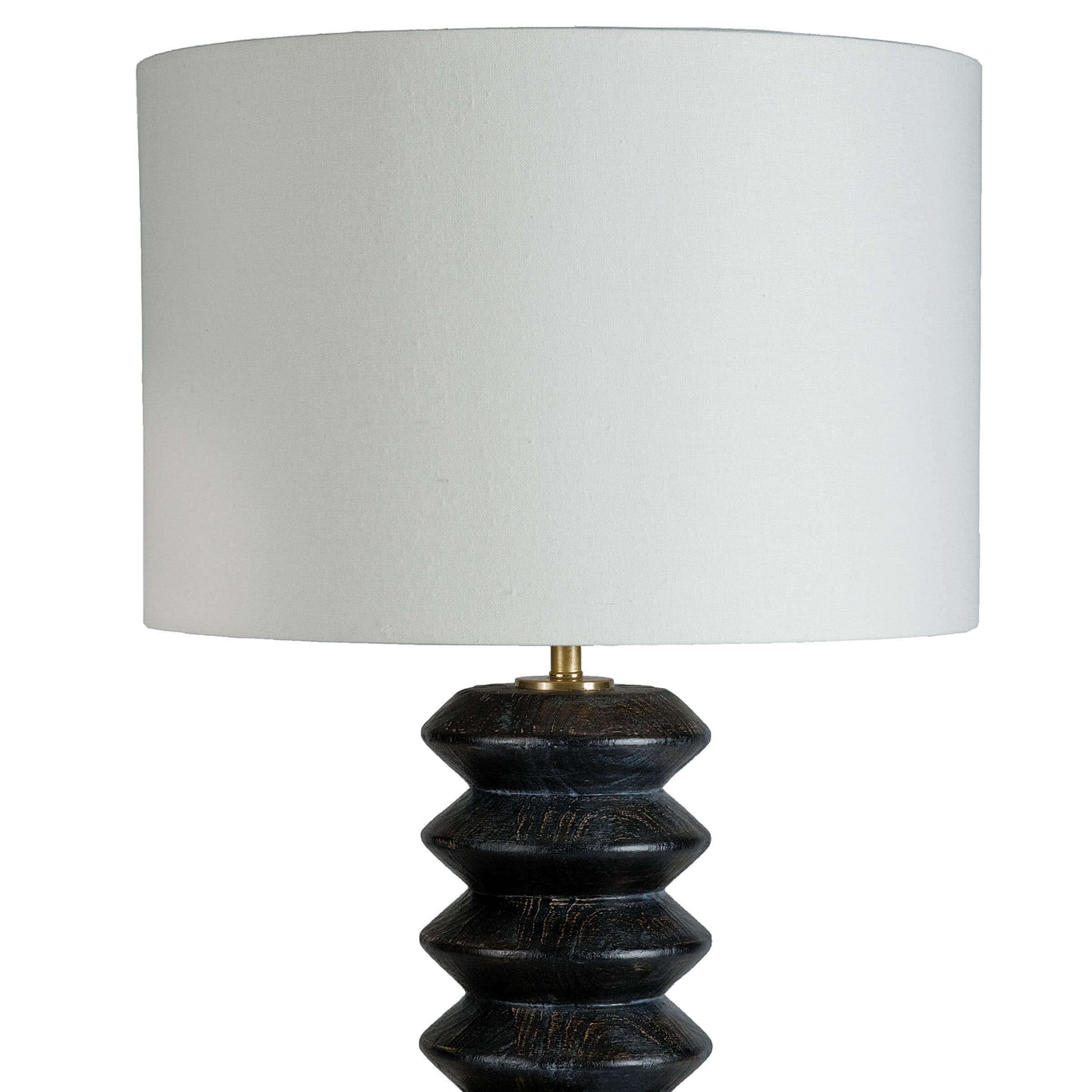 Coastal Living Accordion Table Lamp in Ebony