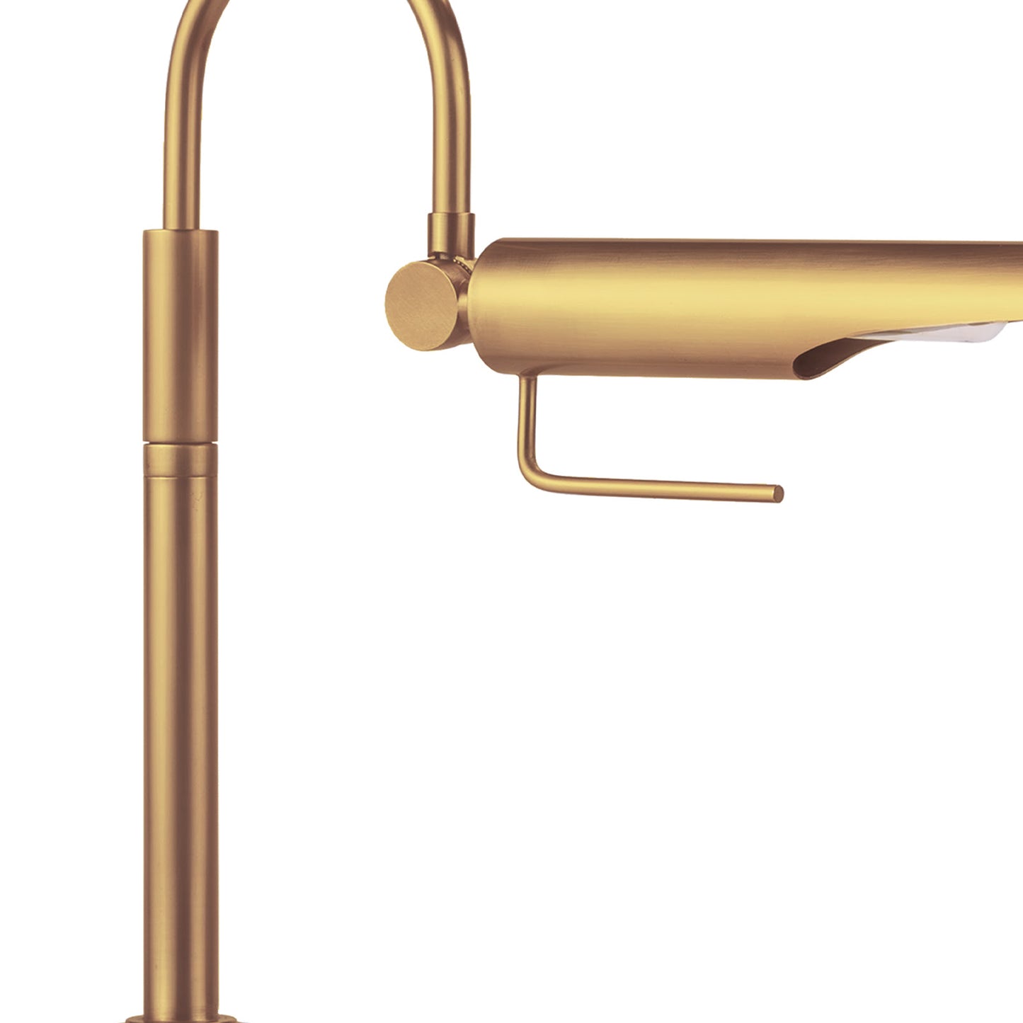 Regina Andrew Raven Task Lamp in Natural Brass