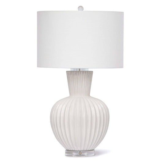 Regina Andrew Madrid Ceramic Table Lamp in White