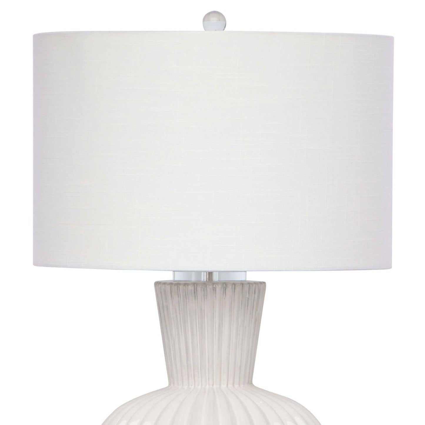 Regina Andrew Madrid Ceramic Table Lamp in White