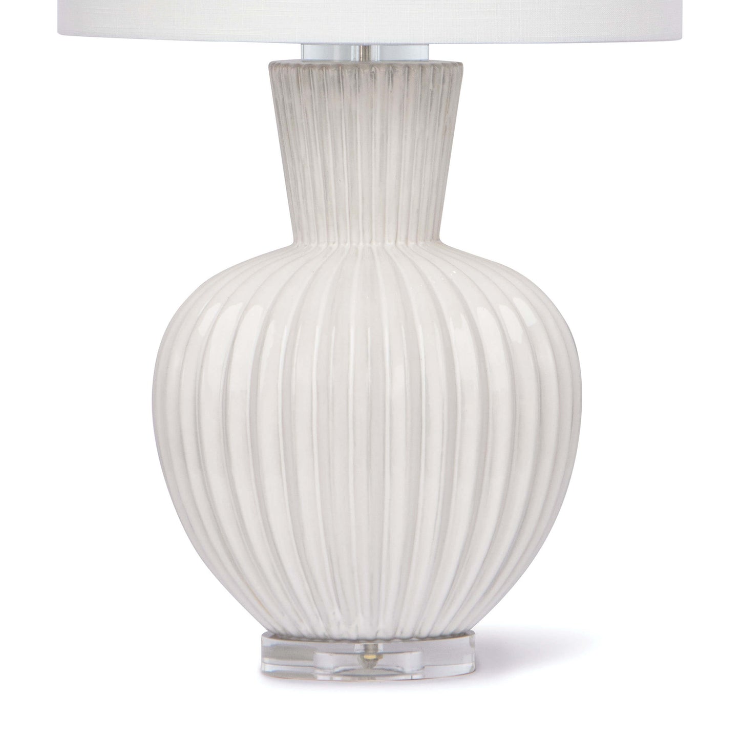 Regina Andrew Madrid Ceramic Table Lamp in White