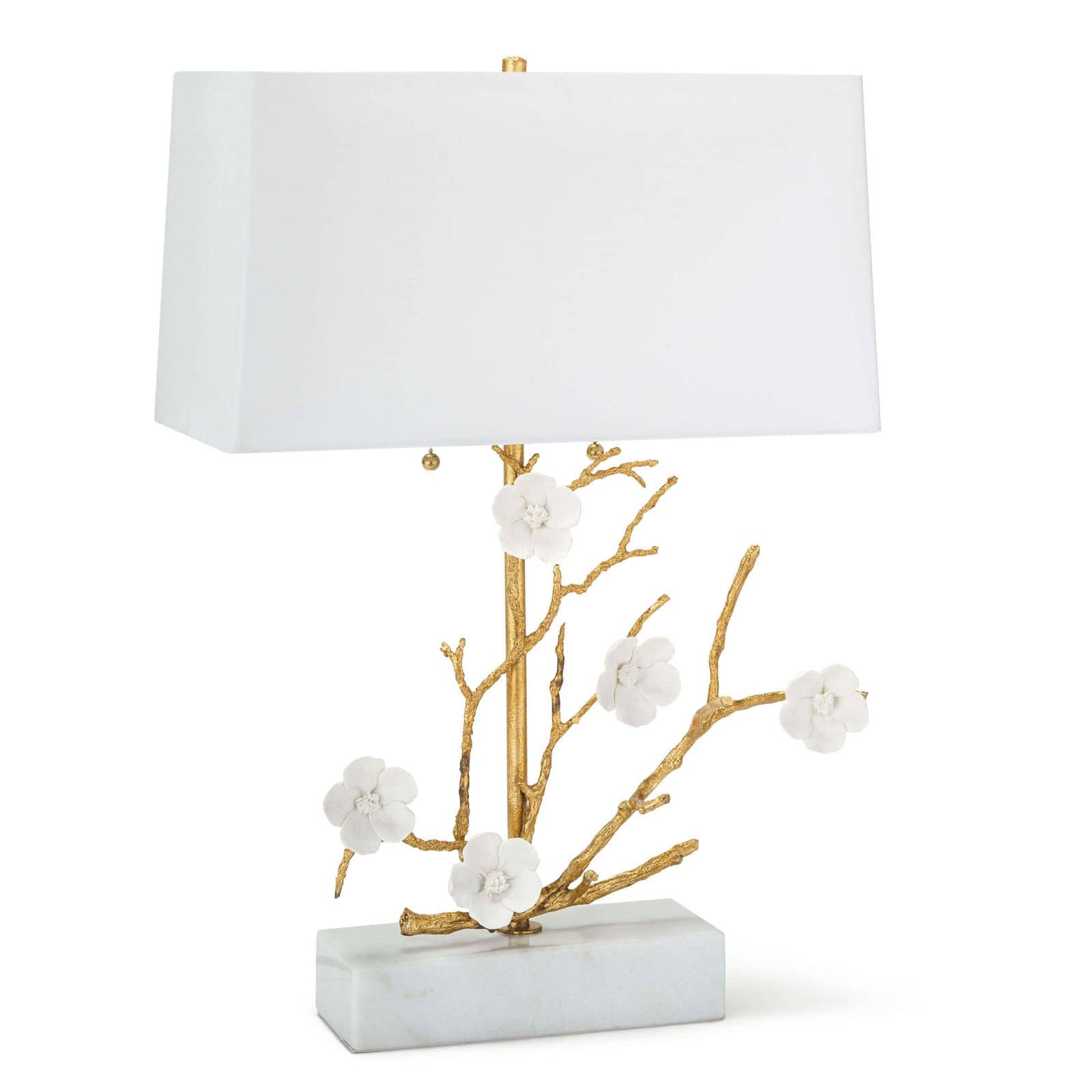Regina Andrew Cherise Horizontal Table Lamp in Gold