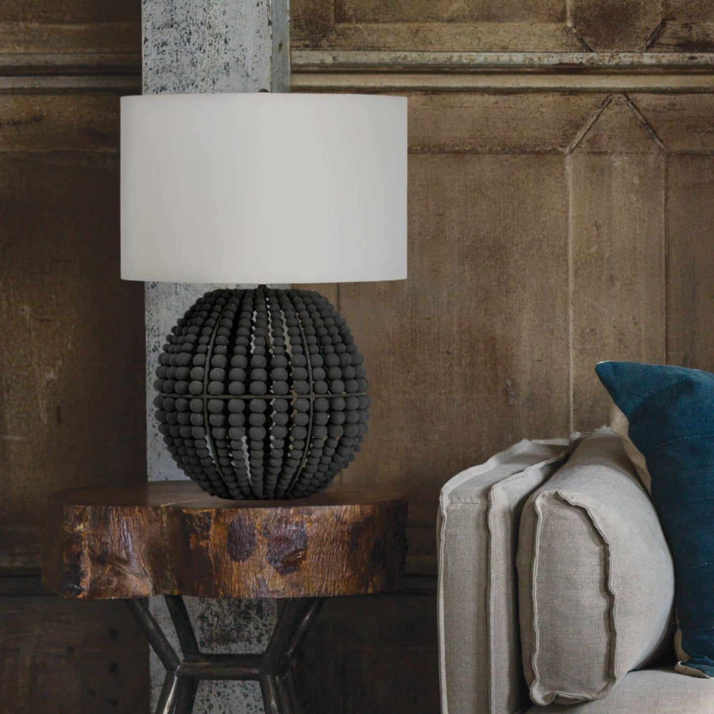 Regina Andrew Tropez Table Lamp in Grey