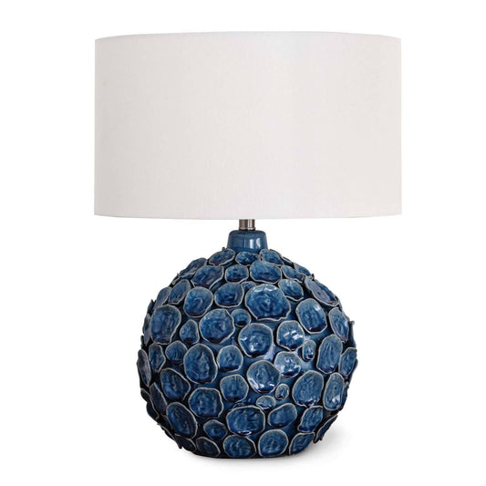 Regina Andrew Lucia Ceramic Table Lamp in Blue